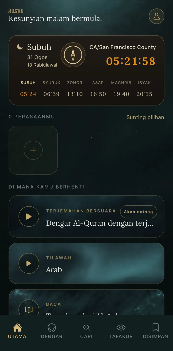 HUSHU — Aplikasi