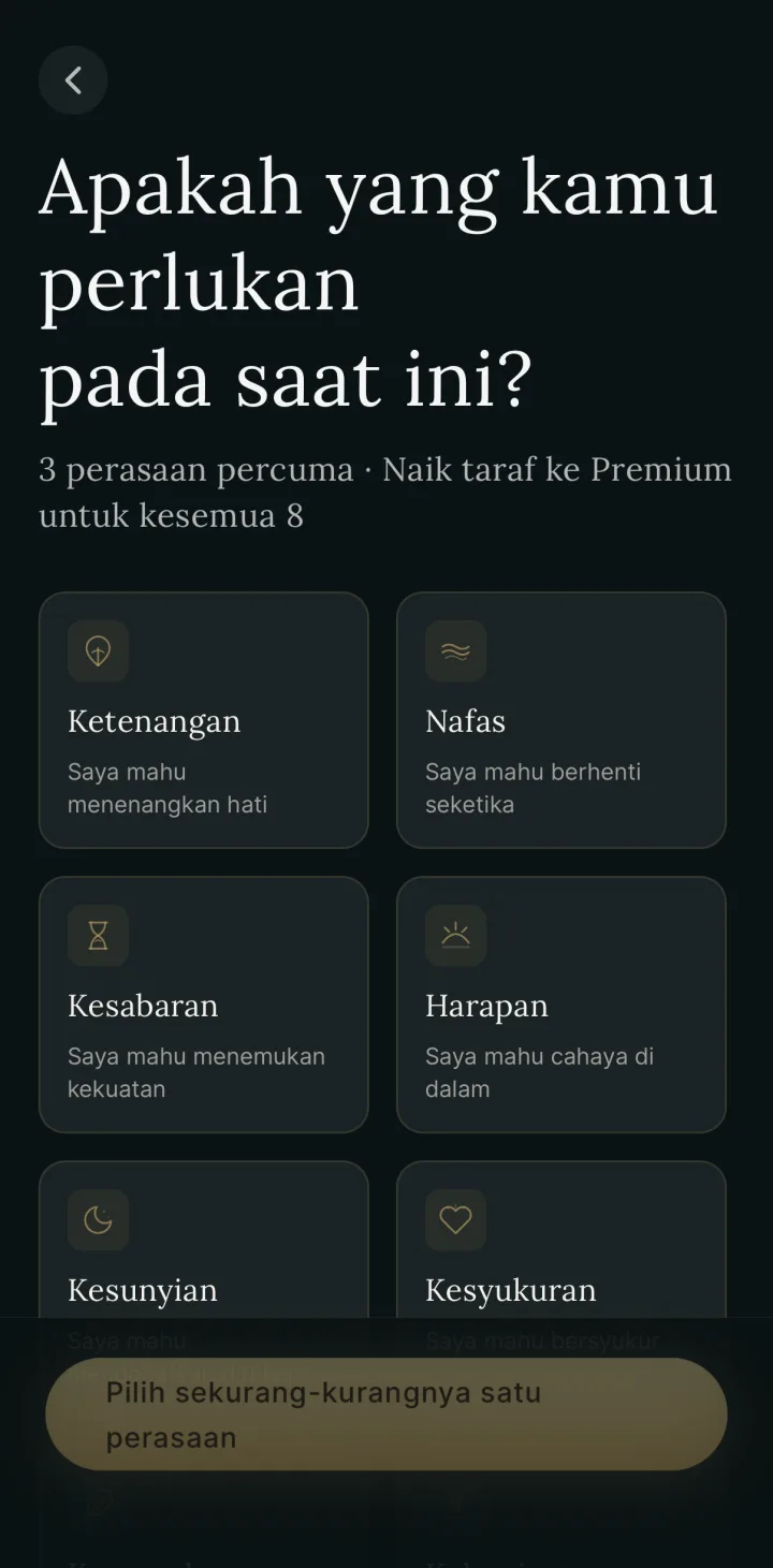 HUSHU — Satu ayat untuk hari ini