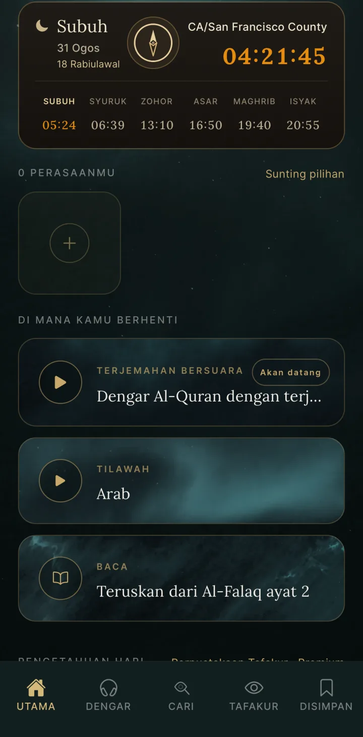 HUSHU — Tadabbur