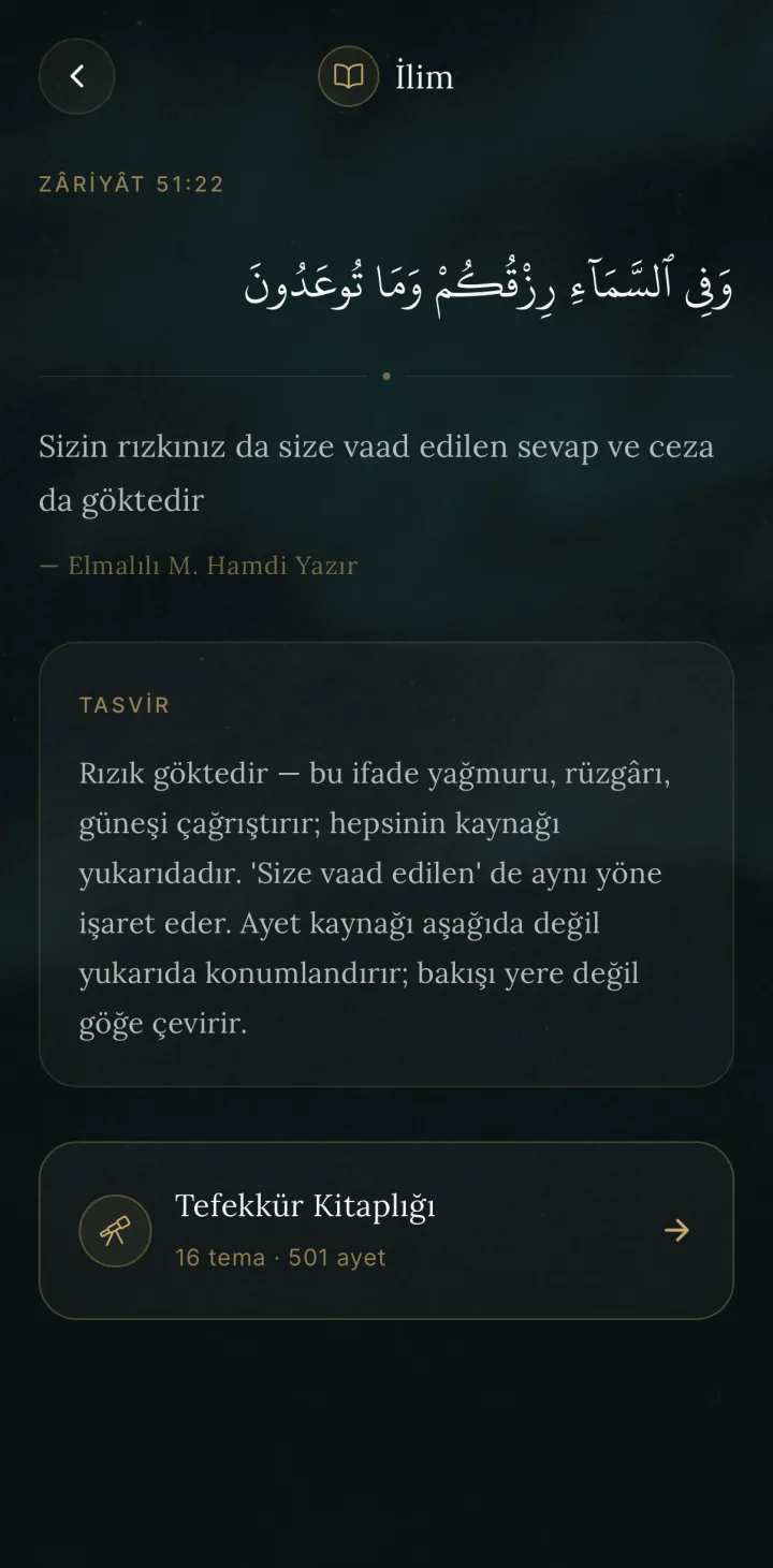 HUSHU — Tefekkür