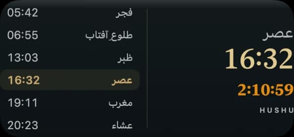 HUSHU — ویجٹ — درمیانہ