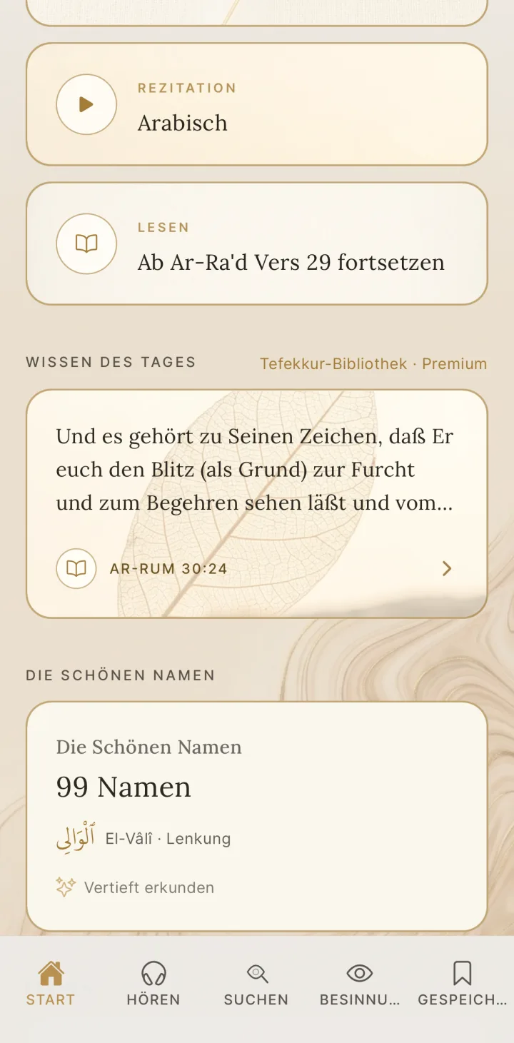 HUSHU — Betrachtung