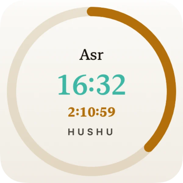 HUSHU — Widget — pequeño